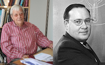 ニコラアス・ブルームベルゲン(1920-2017、アメリカ、オランダ生まれ)とアーサー・レナード・ショーロウ(1921-1999、アメリカ)